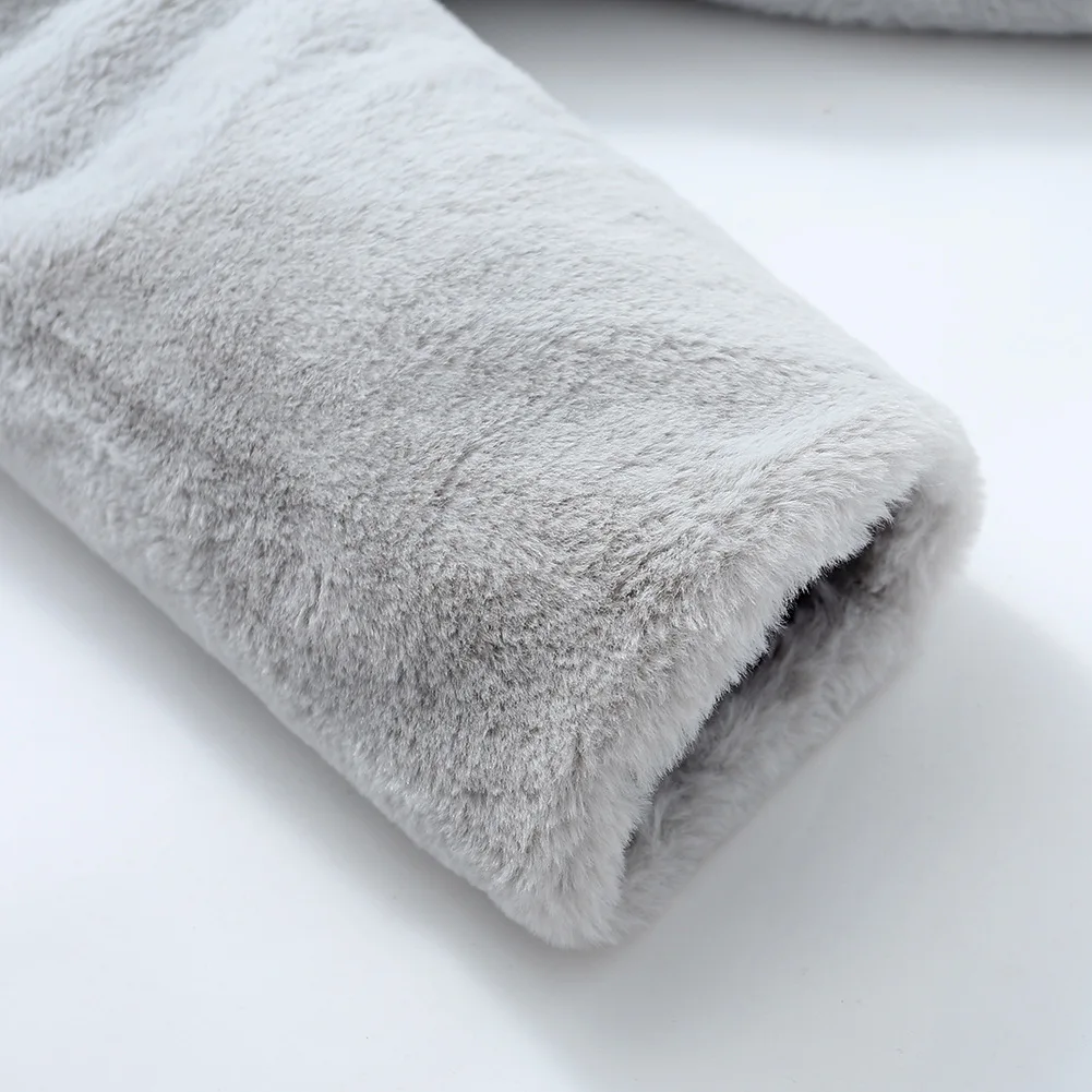 Бренд 2018 зима новый корейский стиль модное женское пальто с кроличьим мехом