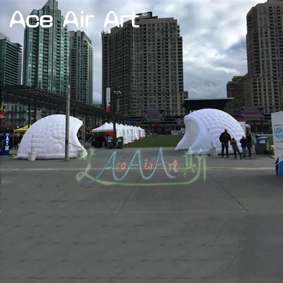 Передвижной надувной шатер luna настраиваемый Корпус Корпуса pod igloo стенд dj для
