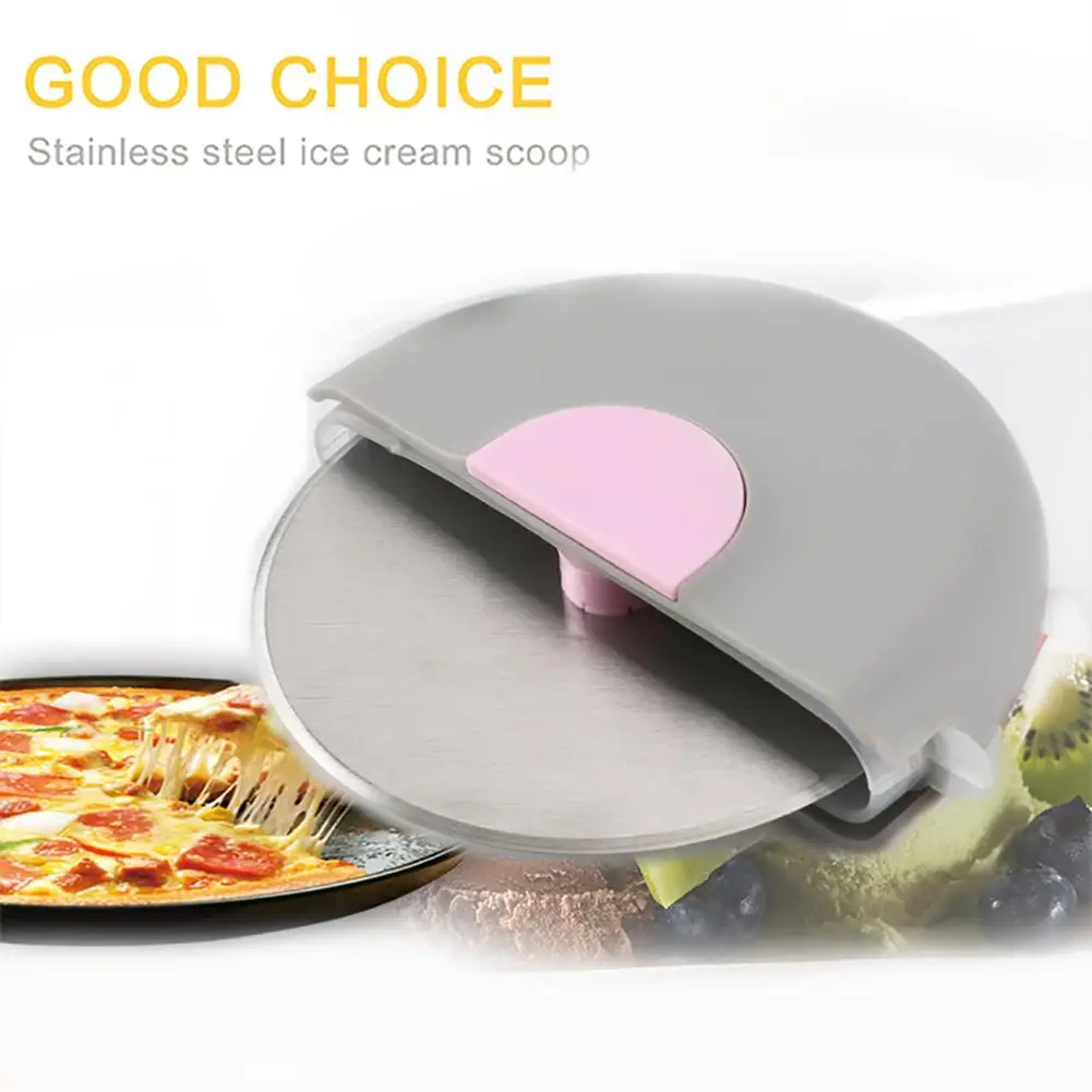 Stainless Steel Round Shape Pizza Wheel Cutter Cake Bread Knife Kitchen Tool Set | Дом и сад