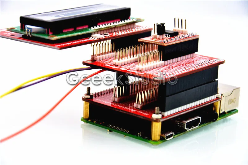 

Triple GPIO Multiplexing Expansion Board for Raspberry Pi 2 / 3 B