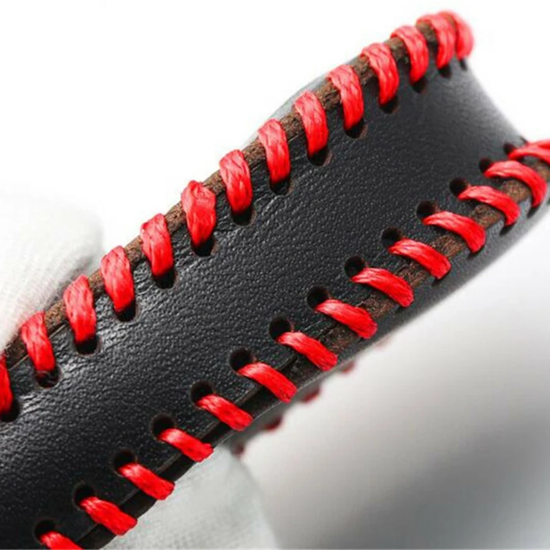 Сумка Smart Key чехол кожаный Аксессуары Черный Красный Автомобильный корпус