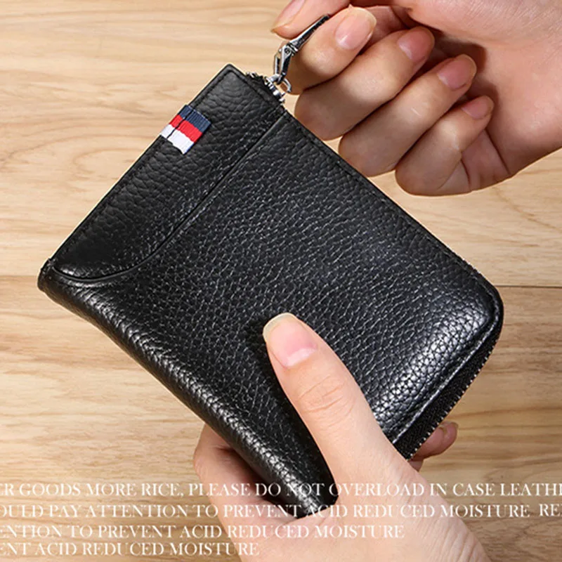 Лидер продаж! 2019 новый натуральный кошельки из телячьей кожи для мужчин кошелек