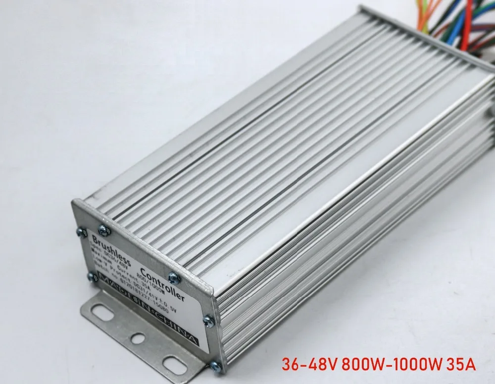 GREENTIME 15 Mosfets 48V 800W/1000W двухрежимный датчик/бесщеточный контроллер двигателя
