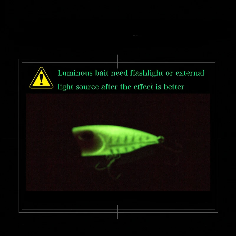 SEAPESCA рыболовная приманка мини Поппер с 3d глазами Crankbait 35 мм 3 г рыболовные