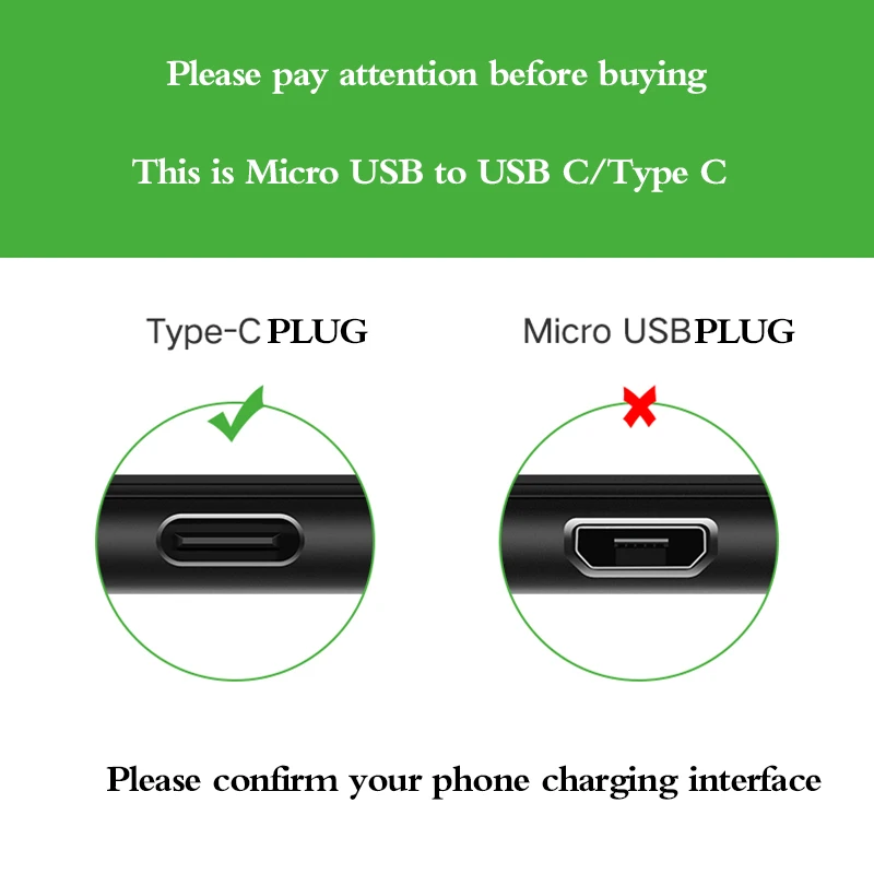 Переходник с Micro USB на Type C для Samsung Galaxy S8 Plus S9 S9plus S10 S10PLUS S10E Note 7 8 9|Переходники и