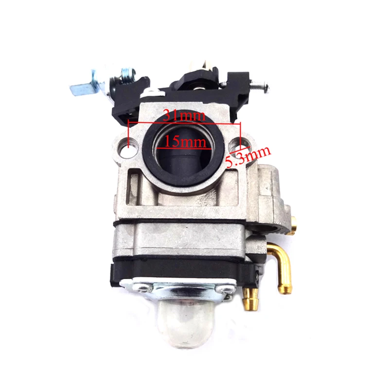 XLSION 15 мм Карбюратор Carb для 43cc 49cc Mosquito Goped GSR Скутер Atv Quad Мини Мотор карманный