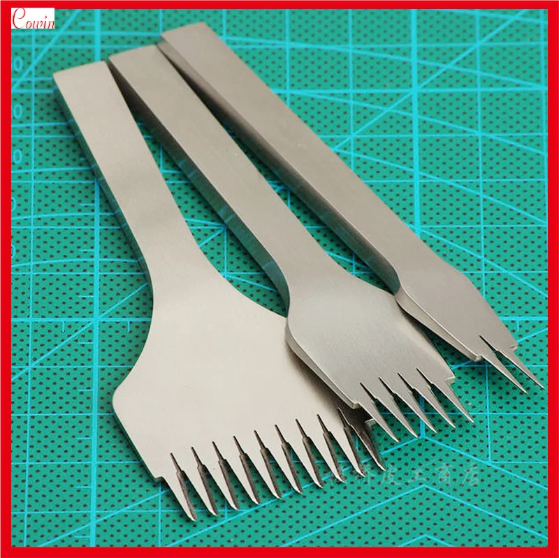 Профессиональный дырокол для кожи кожевенный перфоратор из быстрорежущей стали