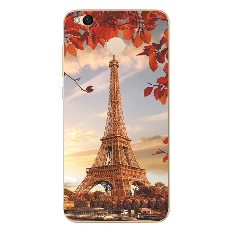 Silicone For Xiaomi Redmi 4X Note 4 4A 3 Case Cover No Fingerprint Phone TPU Back Shell Mi A1 Pro D136 |