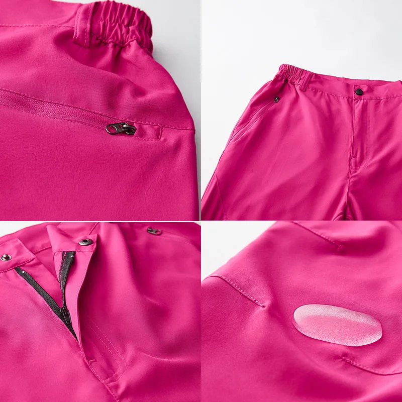 RAY GRACE Summer Men Women Hiking Pants Outdoor Quick Dry Trousers Breathable Waterproof Camping Stretch Trekking Sports |