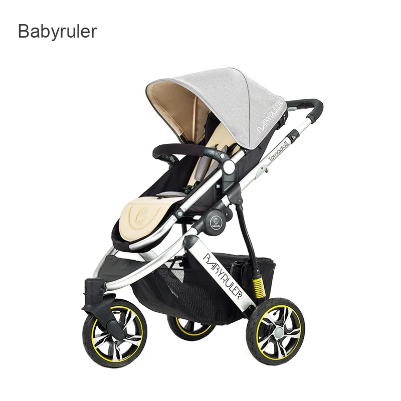 Новая высококачественная детская коляска babyruler детская коляска портативный амортизатор 175 градусов BB тележка