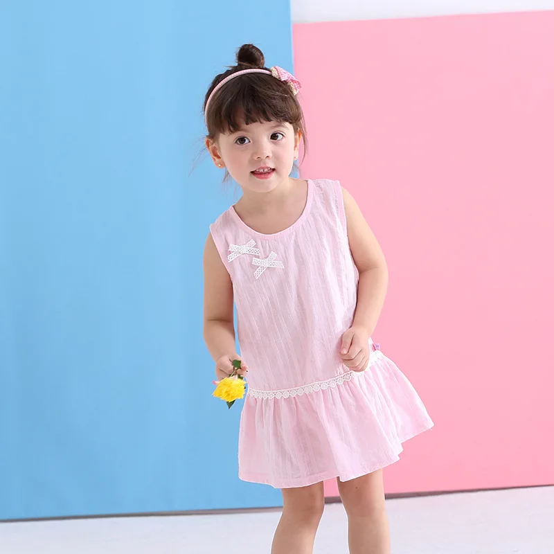 Baby Girl Dress Clothes 2019 High Quality Summer Party Dresses 1-6 Years Sleeveless O-neck Vestidos Mujer Kids Clothing | Детская одежда