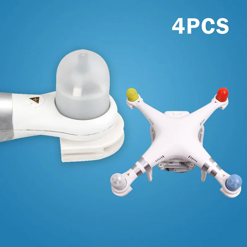 4pcs Motor Protection Covers Silicone Protective Shock-proof For DJI Phantom 4 PRO /3 High Quality | Игрушки и хобби