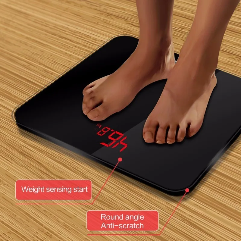 GASON A3s Весы напольные LED дисплей Закаленное стекло 180кг|bathroom body scales|body scalescales |