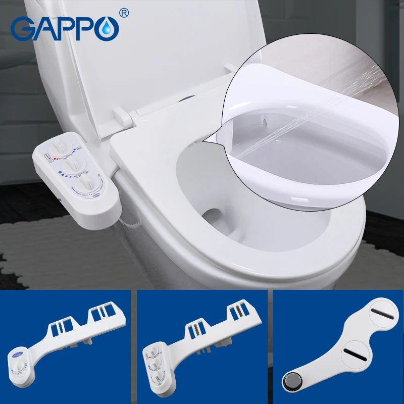 

GAPPO унитаз мест биде, туалетное сиденье крышка ванная, смеситель для биде Простой чистый туалет сиденье крышка биде опрыскиватель душ сиден...