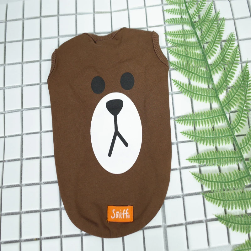 2018New Стиль Мода Марка Pet Костюмы весна и осень Тедди Teddy Bear міпітип кота собаки шею