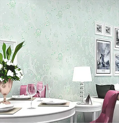 Nonwoven wallpaper simple living room TV background wall paper roll bedroom stereo 3D European style 0.53M*10M 3d | Обустройство дома