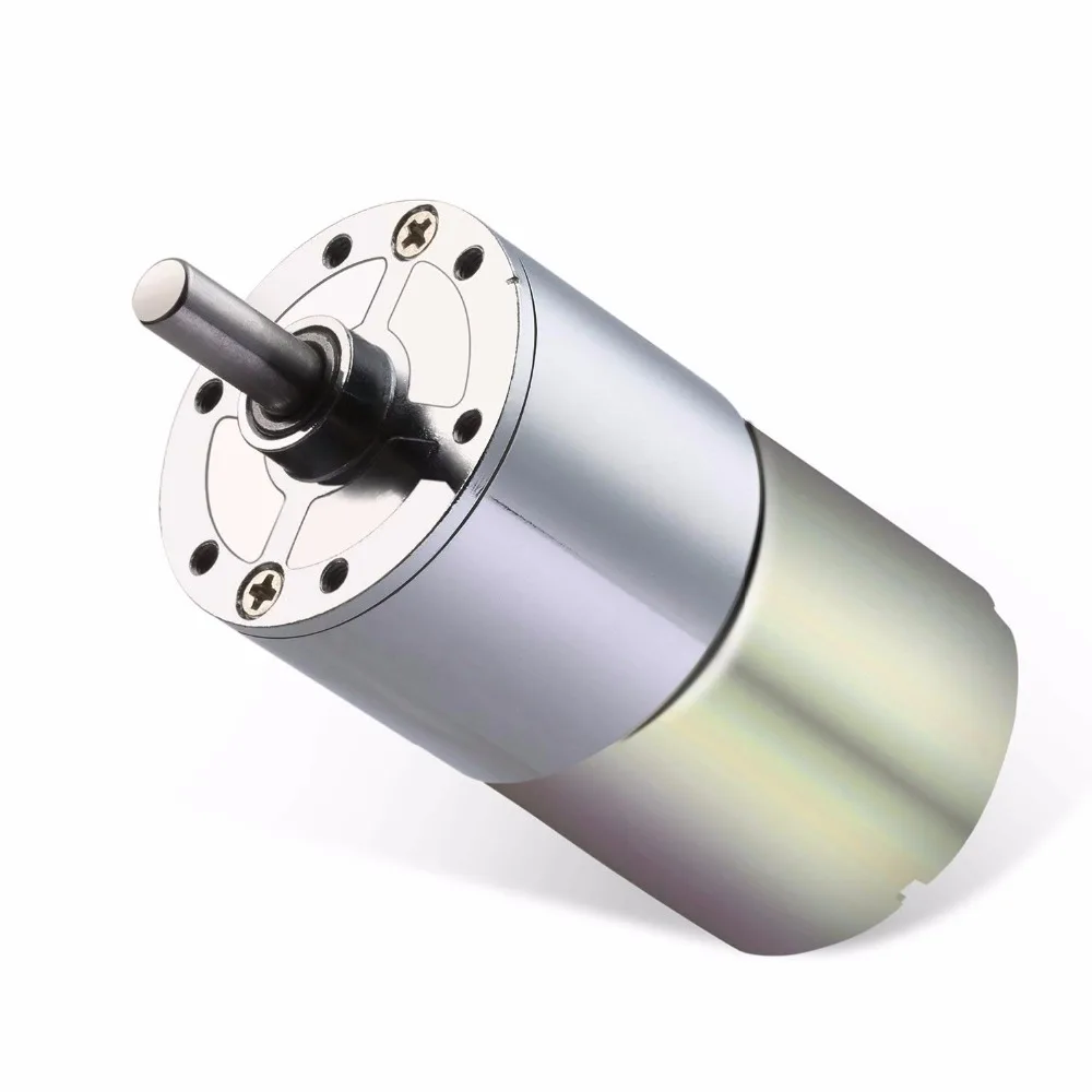 DC 12V 50RPM 100RPMGear мотор с высоким крутящим моментом Электрический микро редуктор
