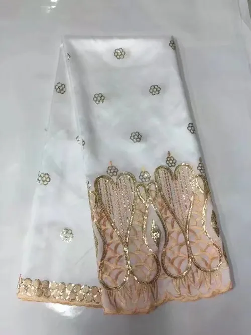 Бесплатная доставка DHL! Новая африканская Джордж кружева ткани Швейные Африка