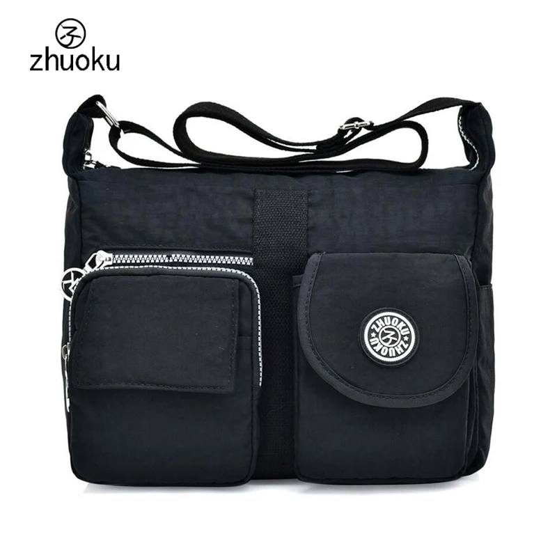 Для женщин Курьерские сумки нейлон Женские Сумки плеча Crossbody сумка для Для женщин сумка мешок основной Marques zk757