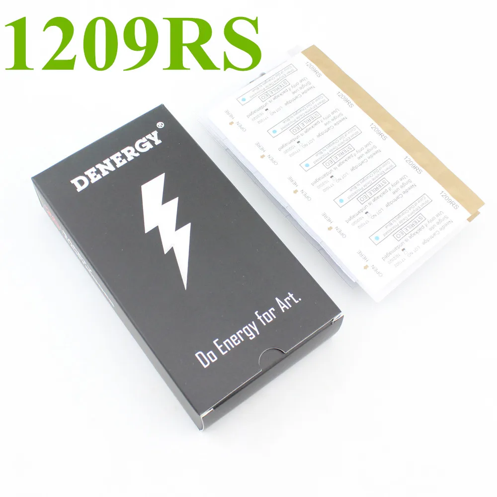 

Картридж с иглой для татуировок Denergy 1209RS Pro Quality 20 шт./кор.