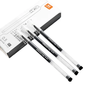 12 шт.кор. творческая Студенческая простая гелевая ручка с иглами 0,5 мм черныекрасныесиние чернила осмотр Обучение канцелярские принадлежности офисные принадлежности