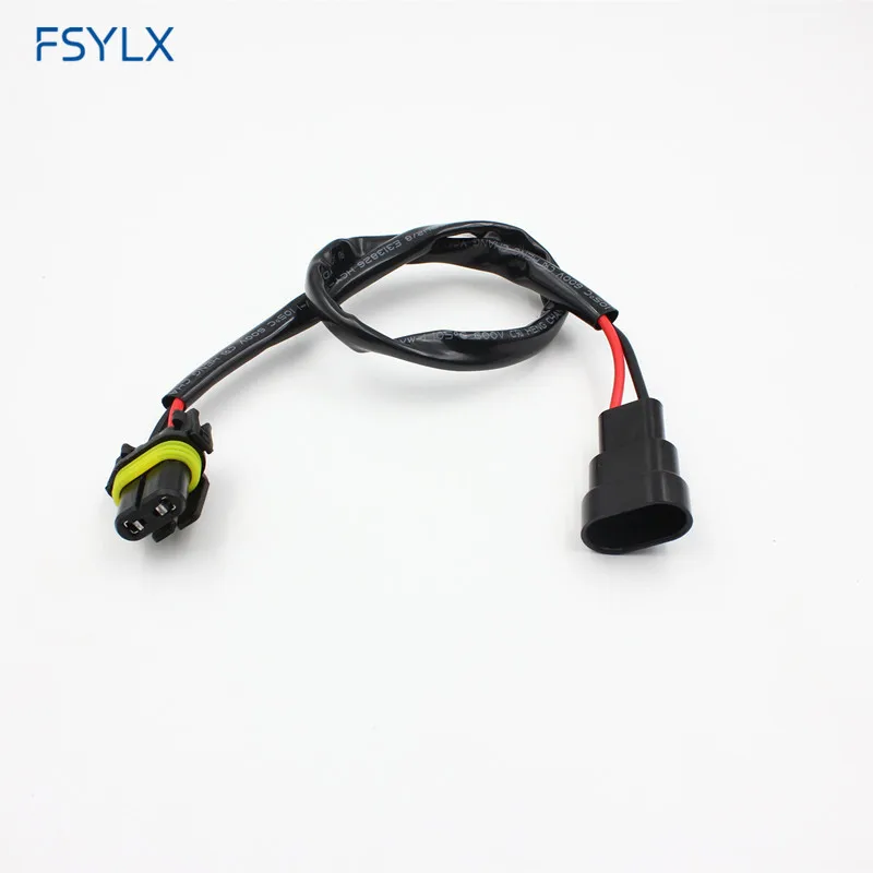 FSYLX 9006 HB4 Мужской Женский удлинитель релейный жгут HID ксеноновый коннектор