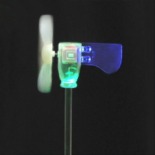 Миниатюрный ветрогенератор 30 шт./лот светодиодные Обучающие инструменты модель