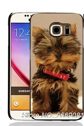 Йоркширский Терьер Щенки Собака Щенок сотовый телефон дело чехол для Samsung Galaxy edge