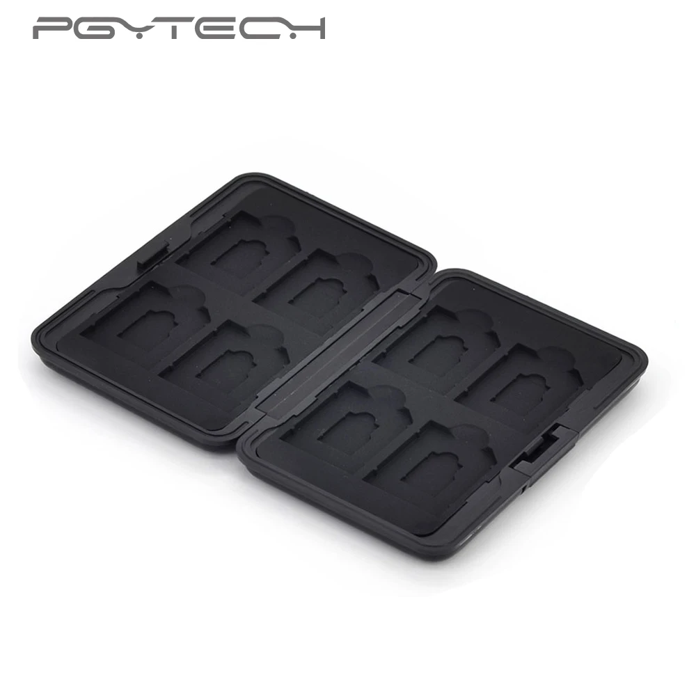 PGYTECH Серебряный SD SDHC карты памяти CF карт чехол, сумка для переноски коробка держатель протектор для DJI Mavic Pro/Phantom 3 4/inspire1 Осмо X5 3