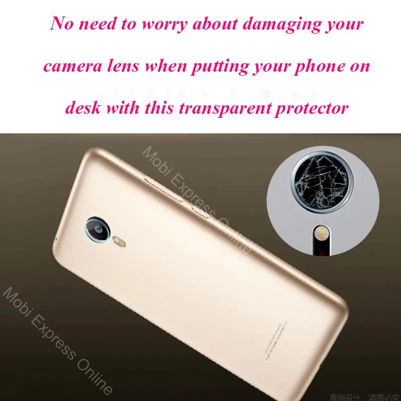 For Meizu U10/U20 Pro 5 MX5/MX6 Camera Protector Carbon Fiber Back Sticker Lens Protection Tempered Glass Cover Rear Film Guard | Мобильные