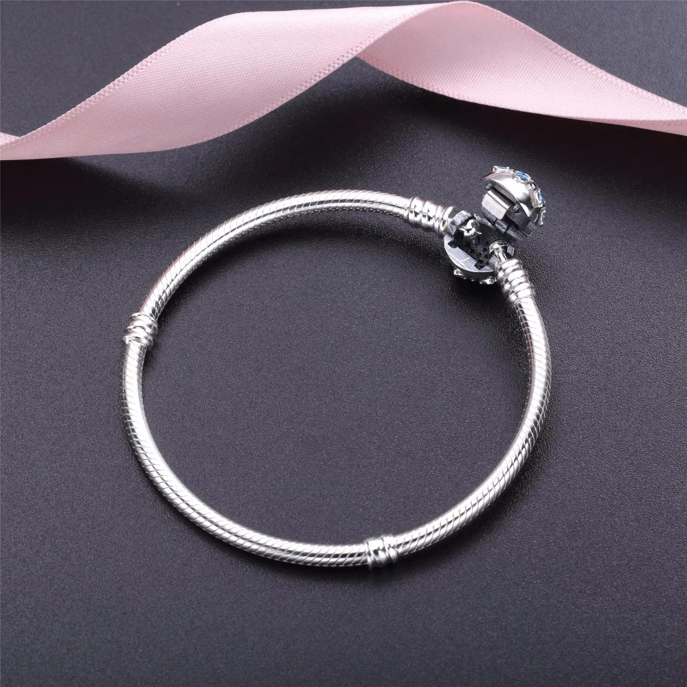 Женский браслет из серебра 100% пробы с кристаллами | Украшения и аксессуары