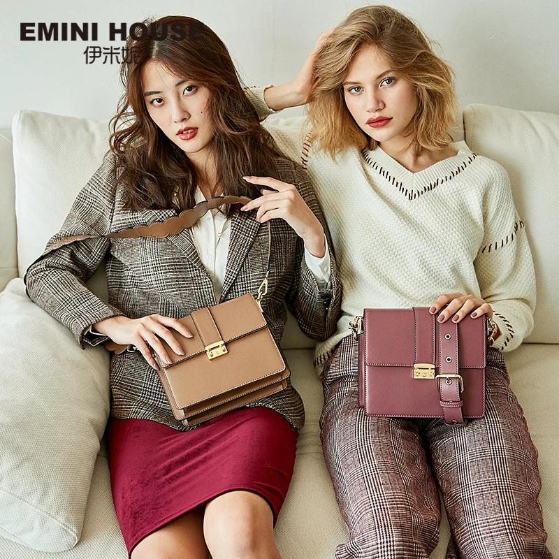 EMINI HOUSE сумки через плечо для женщин Роскошные женские дизайнерские Висячие