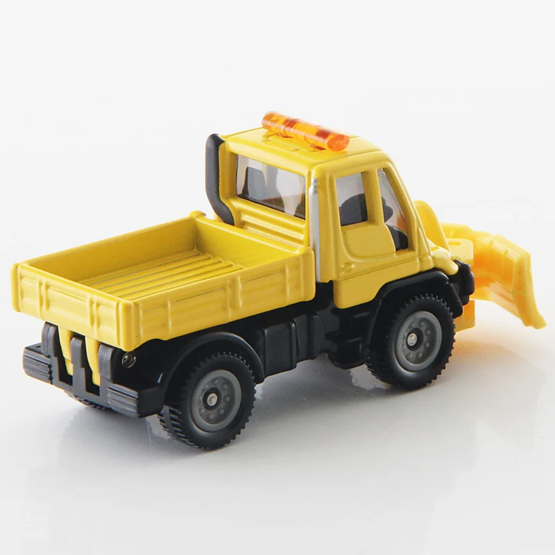 Takara Tomy Tomica 1: 88 Mercedes-Benz Мерседес-снегоочиститель грузовик модель автомобиля Металл литья под давлением игрушечный автомобиль 860112