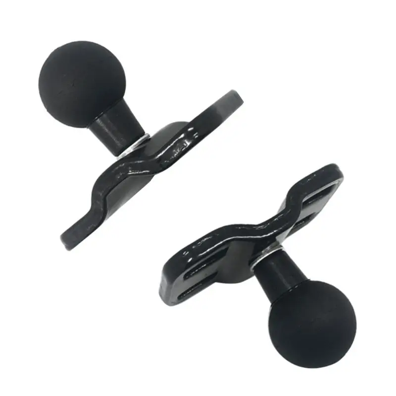 Double U-Bolt Mounting Base Motorcycle Bike Handlebar Rail Mount Phone Holder Stand with Ball for Gopro Camera Garmin | Мобильные