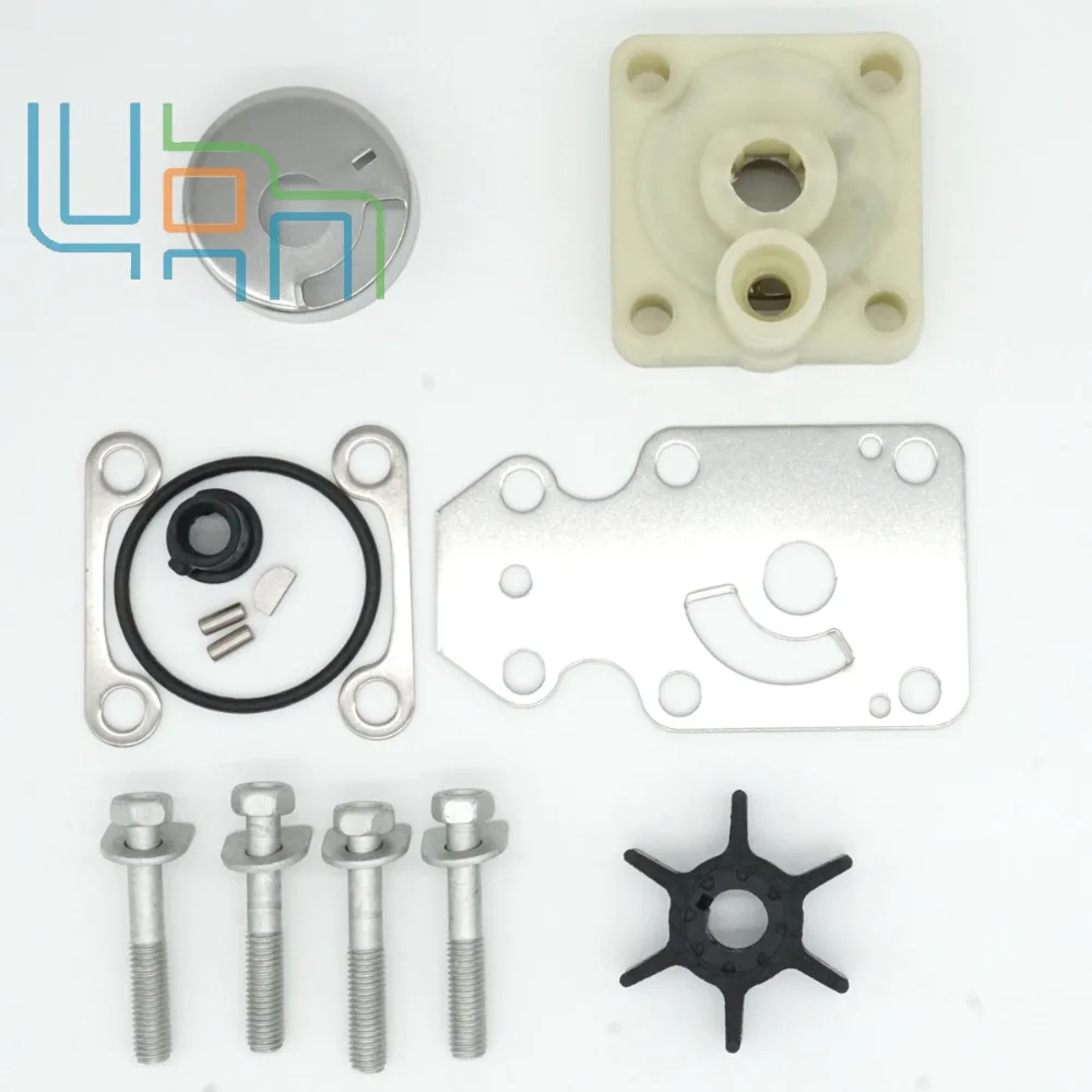 Подвесной водяной насос ремонтный комплект для yamaha 6AH-W0078-00-00 6AH-W0078 4 тактный F15C F20