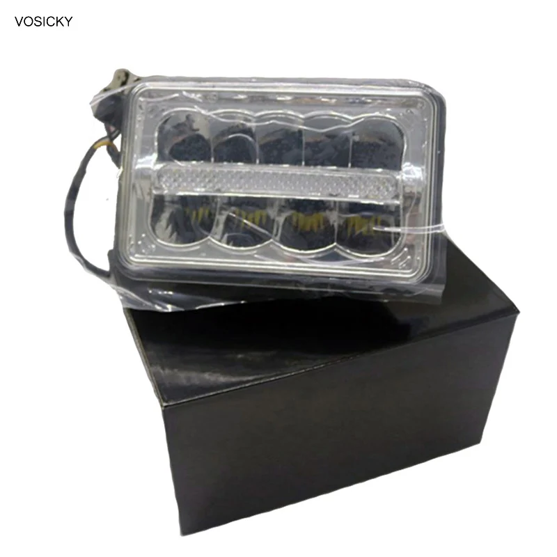 

4x6 Inch LED Headlight Square HI/LO Beam DRL for Jeep Truck, Ford,Chevy Camaro Iroc-z,Truck