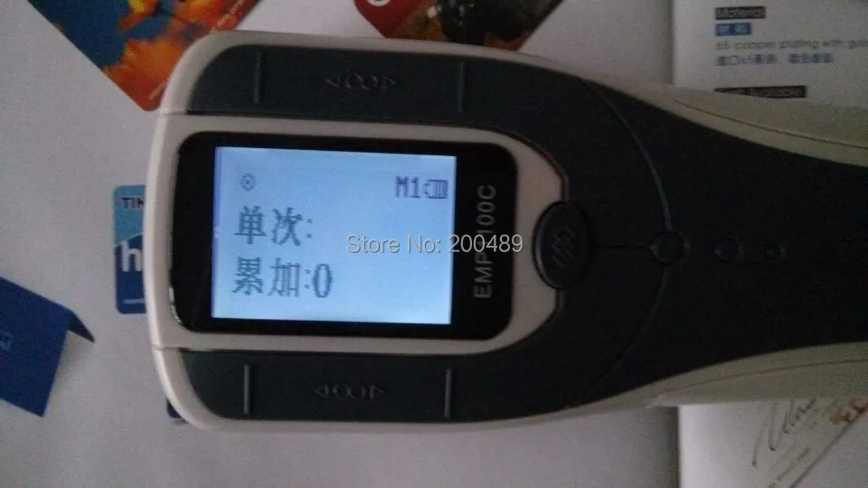 Портативный карточный счетчик emp1100c заменяет телефон китайская версия|version| |