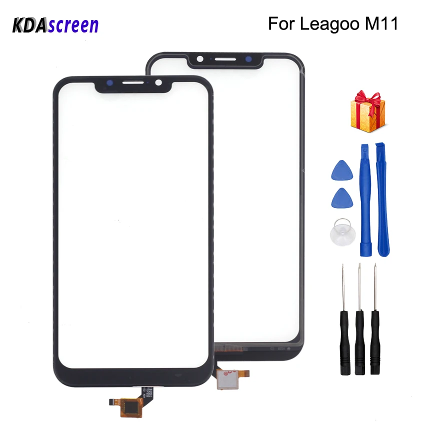 Для Leagoo M11 сенсорный экран стеклянная панель Замена для части телефона с