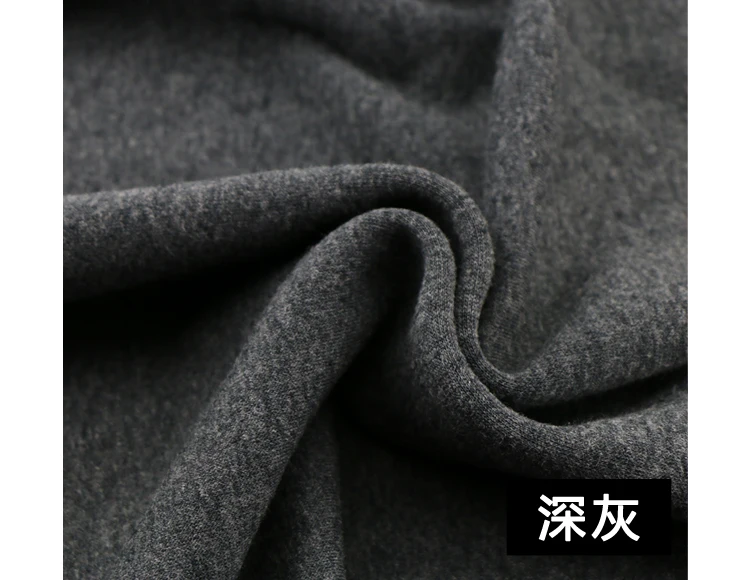 Dark gray Зимняя мягкая одежда из эластичного хлопка с ворсом; Вельветовая Детская толстовка с капюшоном; спортивные брюки; платье из ткани - Цвет: Dark gray