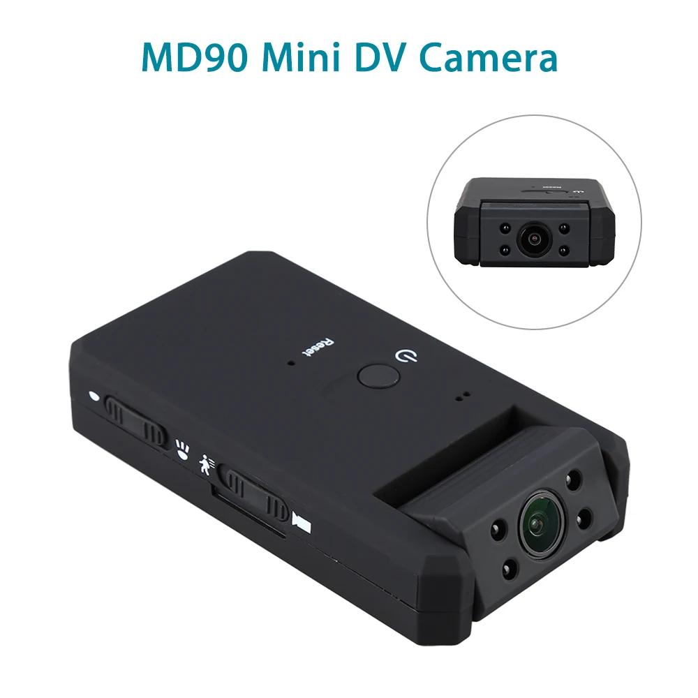 Микро-камера Mini DV Camara 1080P инфракрасная мини-видеокамера ночного видения с 180 градусов секретная камера 4k мини-камера