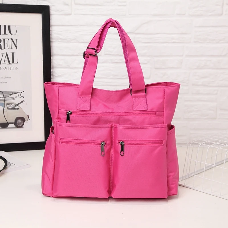 Шить розовый Цвет спортивная сумка для Для женщин Фитнес Gym Bag