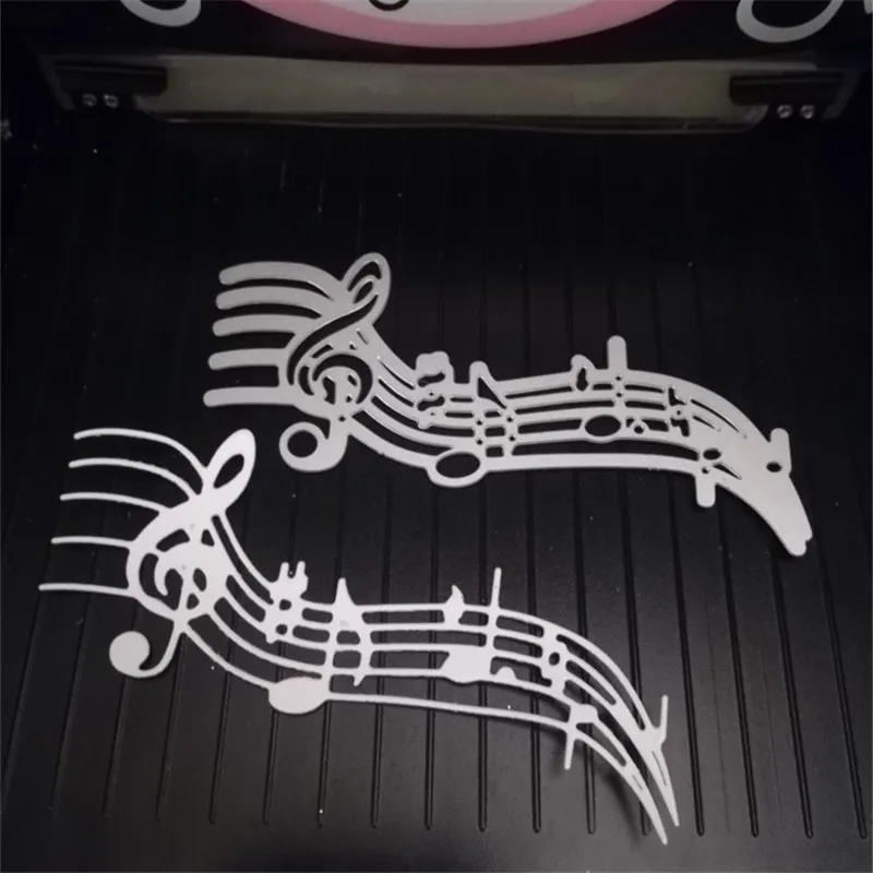 Note металлические режущие штампы Трафаретный Скрапбукинг фотоальбом карта