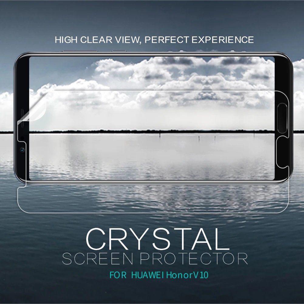 Nillkin для Huawei Honor V10 прозрачная защитная пленка экрана высокого качества против