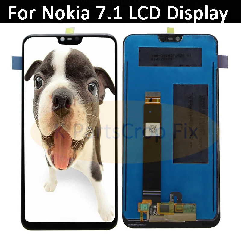 Новый 6 18 &quotдля Nokia X7 ЖК-дисплей + сенсорный экран дигитайзер сборка запасные