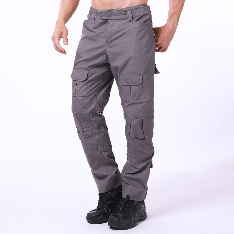 

Tactical Pants Military Camouflage Soft Shell Cargo Men Army Frog Pants War Game SWAT Sniper Combat Work Trekking Hunter Trouser