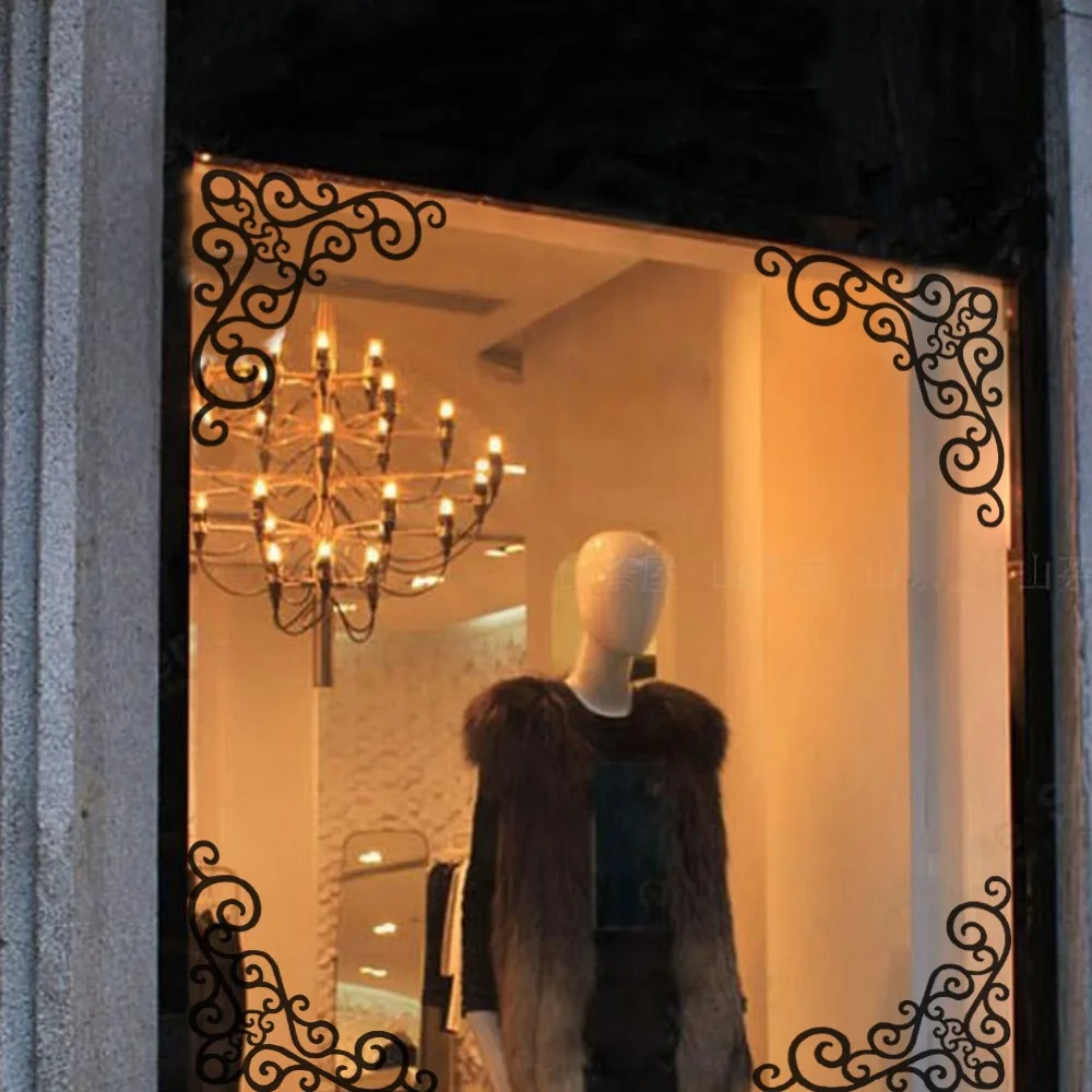 Поддельные металлические прокрутки настенные художественные росписи Декор