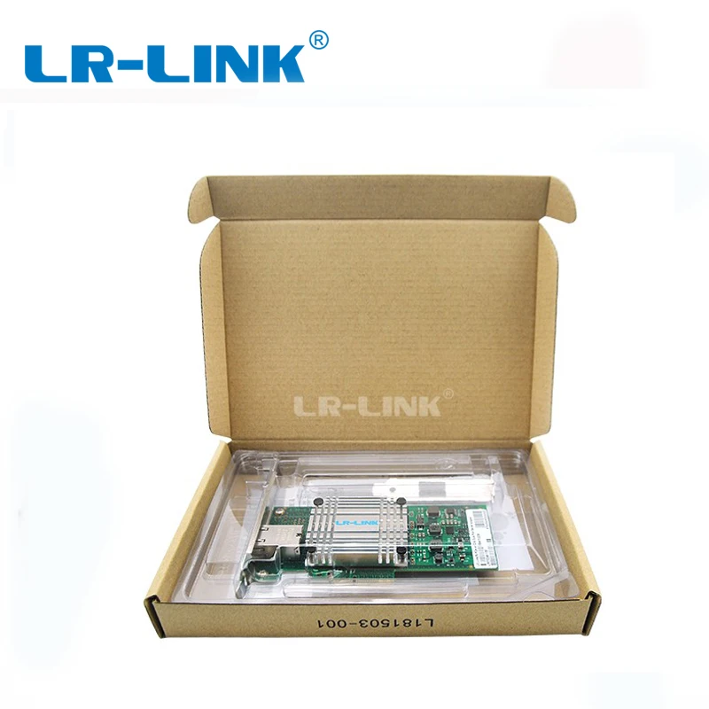 Сетевая карта LR-LINK 9811BT 10 Гб PCI-E NIC медный порт RJ45 со стандартным контроллером