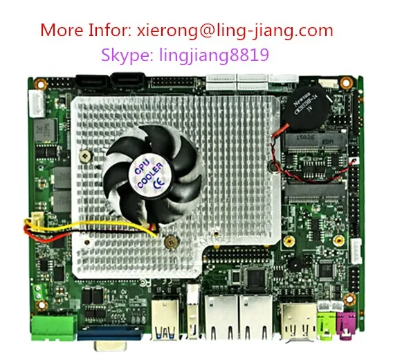 Материнская плата 6 * COM Intel qm77 безвентиляторная Промышленная материнская с