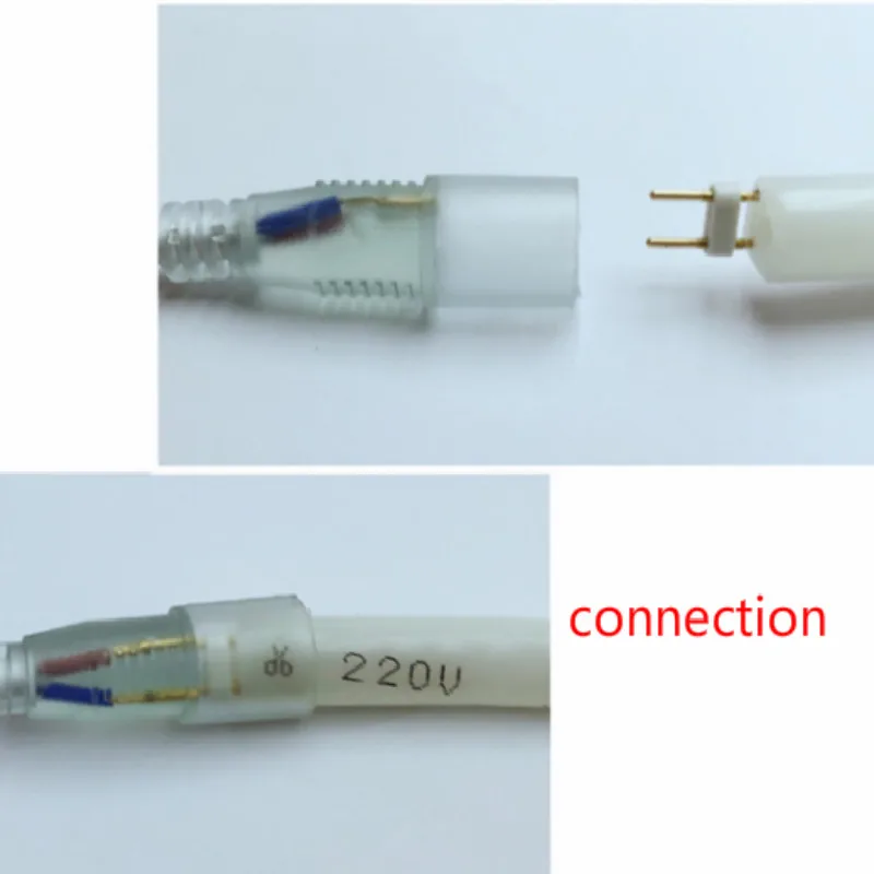 Водонепроницаемый D14mm 7-12 w неоновая Светодиодная трубка 220 v Светодиодная трубка украшение белый желтый зеленый синий красный фиолетовый 2 м/лот
