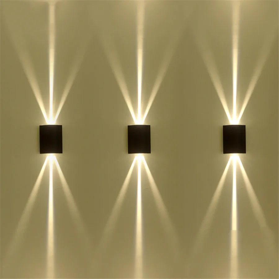 

18W Outdoor Waterproof LED Porch Wall Light Aluminum Villa Aisle Corridor Balcony Porch Lamp Garden Courtyard Exterior Wall Lamp